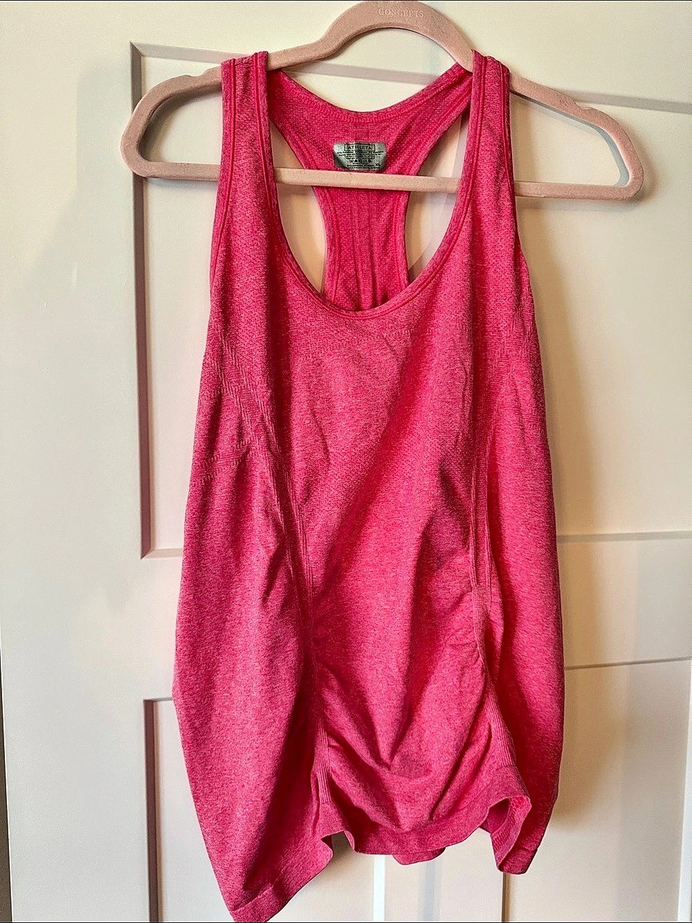 Athleta Style #T464236 Racerback Tank in Pink Size XL Like New